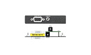 53895 Модуль Extron Interface AAP [70-161-11] для установки в слот AAP (Single Space) - цвет черный: 1 разъем VGA (15-pin HD) (Розетка - Розетка) + Audio (3
