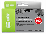 471797 Картридж струйный Cactus CS-PFI102MBK PFI-102MBK черный матовый (130мл) для Canon iPF500/iPF600/iPF700/ MFP M40/iPF765/LP17/LP24