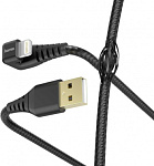 1398762 Кабель Hama 00187221 USB (m)-Lightning (m) 1.5м черный