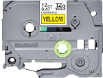 TZE631S Brother TZe631S: оригинальная лента для печати наклеек черным на желтом фоне, ширина: 12 мм.