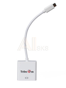 1315903 Кабель а/в TELECOM 0.15m м USB3.1 TYPE C/M -- HDMI /F TCA423B