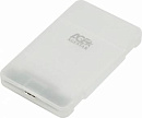 391079 Внешний корпус для HDD/SSD AgeStar 3UBCP3 SATA USB3.0 пластик белый 2.5"