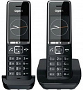 1847527 Р/Телефон Dect Gigaset Comfort 550 DUO RUS черный (труб. в компл.:2шт) автооветчик АОН