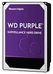 Жесткий диск WD Western Digital HDD SATA-III 10Tb Purple WD102PURZ, 7200RPM, 256MB buffer (DV&NVR + AI)