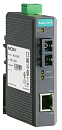 IMC-21-S-SC Промышленный конвертер Ethernet 10/100BaseTX в 100BaseFX (одномодовое оптоволокно, разъем SC, 1310 нм), в пластиковом корпусе, -10...+60С