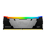 1000727920 Память оперативная/ Kingston 128GB 3600MT/s DDR4 CL18 DIMM (Kit of 4) FURY Renegade RGB