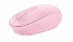 945966 Мышь Microsoft Mobile Mouse 1850 розовый оптическая (1000dpi) беспроводная USB для ноутбука (2but)