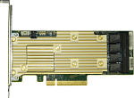 1000450312 Контроллер Intel Celeron Контроллера RAID Intel® RAID Adapter RSP3TD160F Tri-mode PCIe/SAS/SATA , SAS3516, 16 int. ports PCIe/SAS/SATA, RAID 0, 1, 10, 5, 50, 6, 60 +JBOD,