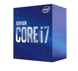 1301192 Центральный процессор INTEL Core i7 i7-10700 Comet Lake 2900 МГц Cores 8 16Мб Socket LGA1200 65 Вт GPU UHD 630 BOX BX8070110700SRH6Y