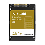 1303462 SSD WD жесткий диск PCIE 3.84TB U.2 GOLD WDS384T1D0D WDC