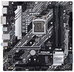 1384306 Материнская плата Asus PRIME H470M-PLUS Soc-1200 Intel H470 4xDDR4 mATX AC`97 8ch(7.1) GbLAN RAID+DVI+HDMI+DP