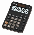 339162 Калькулятор настольный Casio MX-12B черный/коричневый 12-разр.