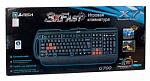 82087 Клавиатура A4Tech X7-G700 черный PS/2 Multimedia for gamer (подставка для запястий)