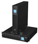 ISL1000ERMI ИБП IRBIS UPS Online 1000VA/900W, LCD, 6xC13 outlets, USB, RS232, SNMP Slot, Rack mount (2U) / Tower, 2 year warranty