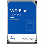 1000724274 Жесткий диск/ HDD WD SATA3 4TB Blue 5400 RPM 256Mb 1 year warranty (replacement WD40EZAZ,WD40EZRZ)