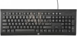 932551 Клавиатура HP K1500 черный USB
