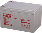 1000527483 Аккумуляторная батарея PS CyberPower RV 12-12 / 12 В 12 Ач Battery CyberPower Professional series RV 12-12, voltage 12V, capacity (discharge 20 h)