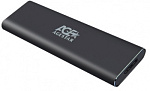 1173665 Внешний корпус SSD AgeStar 3UBNF1 NVMe/SATA USB 3.0 алюминий серый