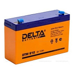 1660177 Delta DTM 612 (12 А\ч, 6В) свинцово- кислотный аккумулятор