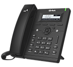 IP-телефон Hitek Стандартный начального уровня , UC902 RU, до 2 SIP-аккаунтов, монохромный ЖКД 3.1" 132*48 пикс. с подсветкой, HD-звук, 4 прогр. клав., BLF/BLA, БЕЗ PoE