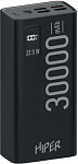 1809784 Мобильный аккумулятор Hiper EP 30000 30000mAh QC/PD 3A черный (EP 30000 BLACK)