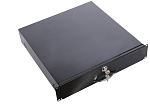 ТСВ-Д-2U.450-9005 ЦМО Полка (ящик) для документации 2U, цвет черный