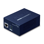 1000606157 PoE сплиттер/ PLANET POE-173S Single-Port 10/100/1000T 802.3bt PoE++ Splitter (12V/19/24V, 802.3bt type 4 PD, PoH compatible)