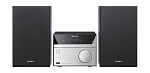 384761 Микросистема Sony CMT-SBT20 серебристый/черный 12Вт/CD/CDRW/FM/USB/BT