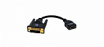 133630 Адаптер для цифровых интерфейсов [99-9497101] Kramer Electronics [ADC-DM/HF] DVI вилка на HDMI розетку