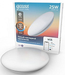 1536340 Умный светильник Gauss IoT Smart Home настенно-потолочный белый (2050112)