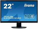 1000461 Монитор Iiyama 21.5" ProLite E2283HS-B3 черный TN+film LED 1ms 16:9 HDMI M/M матовая 1000:1 250cd 170гр/160гр 1920x1080 D-Sub DisplayPort FHD 4кг