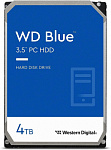 1987527 Жесткий диск WD SATA-III 4TB WD40EZAX Desktop Blue (5400rpm) 256Mb 3.5"