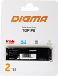 1783622 Накопитель SSD Digma PCIe 4.0 x4 2TB DGST4002TP83T Top P8 M.2 2280