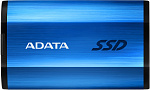 1000582962 Твердотельный накопитель/ ADATA External SSD SE800, 1024GB, Type-C, USB 3.2 Gen2, R/W 1000/1000 MB/s, IP68, 73x44x13mm, Blue (3 года)
