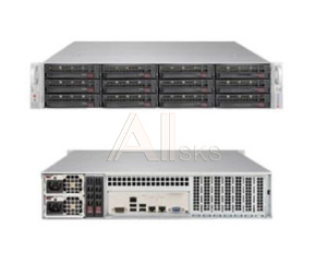 1257111 Серверная платформа SUPERMICRO 2U SAS/SATA SSG-6029P-E1CR12T