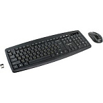 1431167 Клавиатура + мышь Gembird KBS-8000 черный USB {Клавиатура+мышь беспроводная 2.4ГГц/10м, 1600DPI, мини-приемник}