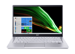 1000635950 Ноутбук/ Acer Swift X SFX14-41G-R5NZ 14"(1920x1080 (матовый) IPS)/AMD Ryzen 5 5500U(2.1Ghz)/8192Mb/512PCISSDGb/noDVD/Ext:nVidia GeForce