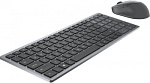 1377269 Клавиатура + мышь Dell KM7120W клав:серебристый мышь:серый USB беспроводная Bluetooth/Радио