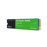 SSD WD Western Digital Green SN350 NVMe 240Gb M2.2280 WDS240G2G0C, 1 year