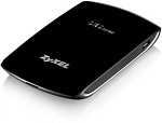 1021469 Модем 2G/3G/4G Zyxel WAH7706 USB Wi-Fi Firewall +Router внешний черный