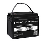 1798515 Exegate EX282983RUS Аккумуляторная батарея DT 1275 (12V 75Ah, под болт М6)