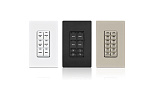 37923 Кнопочная панель Crestron [C2N-DB8W-S] 8 кнопочный выключатель серии Decorator - белый. Для установки в стандартную 1-ганговую коробку и под стандартн
