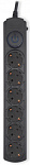 1804850 Сетевой фильтр Ippon BK-6-EU-5-16-B 5м (6 розеток) черный (коробка)