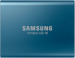 1000460405 Твердотельный накопитель Samsung External SSD T5, 500GB, USB 3.1 Gen2, 540MB/s, Blue