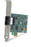 AT-2711FX/SC-001 Allied Telesis 100Mbps Fast Ethernet PCI-Express Fiber Adapter Card; SC connector, includes both standard and low profile brackets, Single pack
