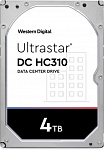 1909677 Жесткий диск WD SATA-III 4Tb 0B36534 HUS726T4TALE6L4 Ultrastar DC HC310 (7200rpm) 256Mb 3.5"