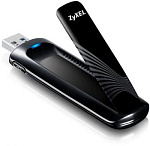 1021712 Сетевой адаптер Wi-Fi Zyxel NWD6605-EU0101F AC1200 USB 3.0 (ант.внеш.несъем.)