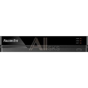 1706955 Falcon Eye FE-MHD2104 4 канальный 5 в 1 регистратор: запись 4кан 5Мп Lite*12k/с; 1080P*15k/с; 720P*25k/с; Н.264/H.265/H265+; HDMI, VGA, SATA*1 (до 10T