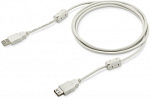 817265 Кабель Buro USB A(m) USB A(f) 1.8м (USB2.0-AM-AF-1.8M-MG) феррит.кольца серый