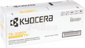 2004072 Картридж лазерный Kyocera TK-5380Y 1T02Z0ANL0 желтый (10000стр.) для Kyocera PA4000cx/MA4000cix/MA4000cifx
